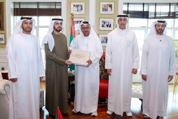 Khalaf Al Habtoor Receives Delegation from the General Authority of...